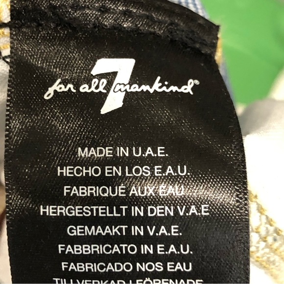 7 for all mankind, easy, slim, straight leg, high rise, jeans - Picture 6 of 13